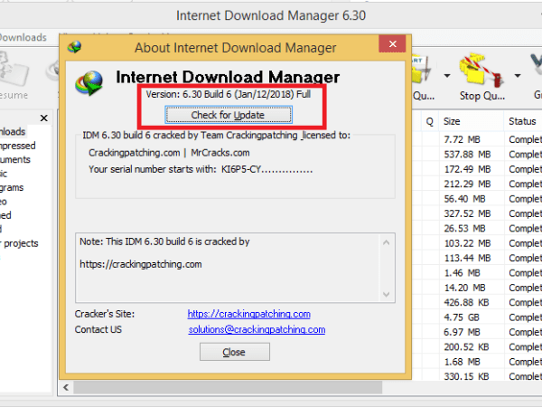 serial numbers for internet download manager